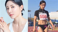 'Nữ hoàng tốc độ' Kim Ji Eun khoe dáng nuột nà