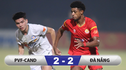 Két quả PVF-CAND 2-2 SHB Đà Nẵng: Hoàng Vũ Samson giữ lại 1 điểm cho chủ nhà