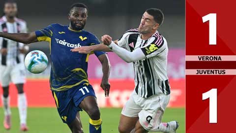 VIDEO bàn thắng Verona vs Juventus: 1-1 (Vòng 4 Serie A 2025/26)