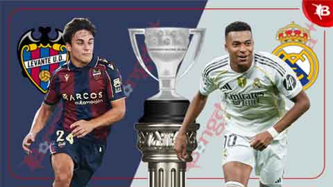 Nhận định bóng đá Levante vs Real Madrid, 02h30 ngày 24/9: Mở tiệc xa nhà