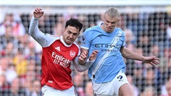 Trực tiếp Arsenal 0-1 Man City: Haaland mở tỷ số