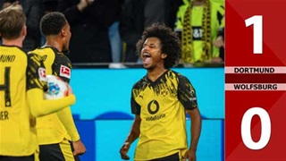 VIDEO bàn thắng Dortmund vs Wolfsburg: 1-0 (Vòng 4 Bundesliga 2025/26)
