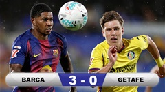 Kết quả Barca 3-0 Getafe: Rashford lại ghi dấu ấn