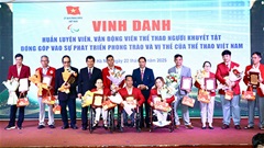 Phó Thủ tướng: 'Thể thao người khuyết tật trở thành điểm khởi đầu của những hành trình phi thường' 