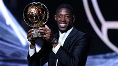 Ousmane Dembele giành Quả Bóng Vàng 2025