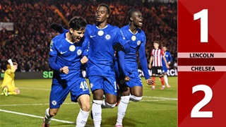 VIDEO bàn thắng Lincoln vs Chelsea: 1-2 (Vòng 3 Cúp Liên đoàn Anh 2025/26)