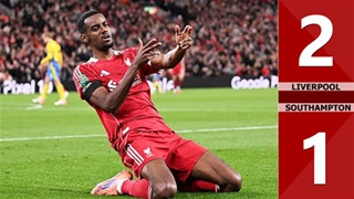 VIDEO bàn thắng Liverpool vs Southampton: 2-1 (Vòng 3 Cúp Liên đoàn Anh 2025/26)