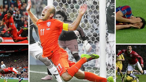 Top 5 'bậc thầy ăn vạ' trong lịch sử bóng đá: Cristiano Ronaldo hay Busquets là số 1?