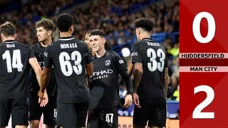 VIDEO bàn thắng Huddersfield vs Man City: 0-2 (Vòng 3 Cúp Liên đoàn Anh 2025/26)