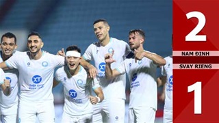 VIDEO bàn thắng Nam Định vs Svay Rieng: 2-1 (Cúp các CLB Đông Nam Á 2026)