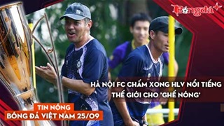 Tin nóng BĐVN 25/9: Hà Nội FC chấm xong HLV nổi tiếng thế giới cho 'ghế nóng'