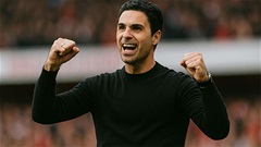 Mikel Arteta phấn khích trước màn thể hiện của Eze