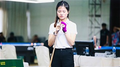 Hot girl bi-a Liên Quỳnh thắng sao hạng 7 thế giới theo kiểu 'khó đỡ'