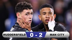 Kết quả Huddersfield 0-2 Man City: Foden tiếp tục thăng hoa