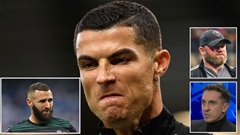 Top 5 đồng đội cũ thích chỉ trích Cristiano Ronaldo