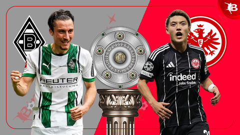 Nhận định bóng đá Gladbach vs Frankfurt, 23h30 ngày 27/9: Màn 'chào hàng' của người tự ứng cử thay Amorim