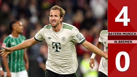 VIDEO bàn thắng Bayern Munich vs W.Bremen: 4-0 (Vòng 5 Bundesliga 2025/26)