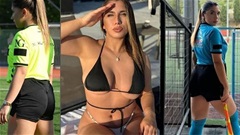 Nữ trọng tài lộ clip sex diện đồ xuyên thấu 