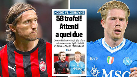 Modric vs De Bruyne: 'cặp song sinh khác trứng'