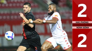VIDEO bàn thắng Hải Phòng vs Ninh Bình: 2-2 (Vòng 5 V.League 2025/26)