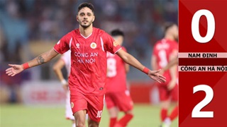 VIDEO bàn thắng Nam Định vs Công an Hà Nội: 0-2 (Vòng 5 V.League 2025/26)