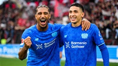 Leverkusen bất bại trận thứ 5 liên tiếp sau khi sa thải Ten Hag