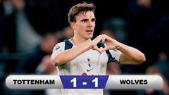 Kết quả Tottenham 1-1 Wolves: 1 điểm khó nhọc