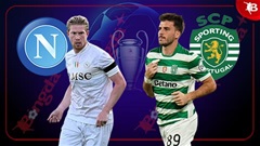 Nhận định bóng đá Napoli vs Sporting Lisbon, 02h00 ngày 2/10: Ăn no ở xứ sở mỳ ống