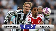 Kết quả Newcastle 1-2 Arsenal: 3 điểm nhọc nhằn