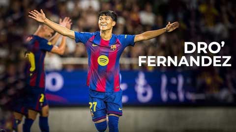 Sao 17 tuổi gốc Philippines đá chính cho Barca khiến Man City vs Chelsea khao khát