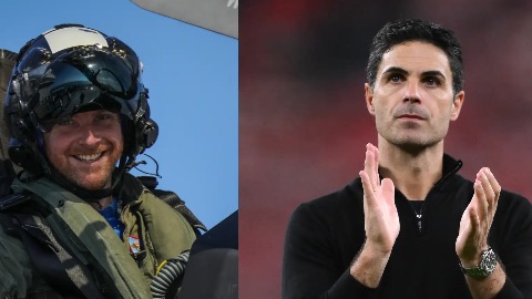 Hết mời chó, Arsenal lại mời phi công dạy cầu thủ