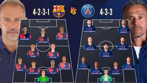 Barca vs PSG sẽ dùng đội hình mạnh cỡ nào tại Champions League