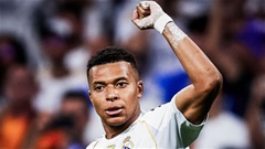 Kylian Mbappe lập kỷ lục vô tiền khoáng hậu tại Champions League cùng Real Madrid