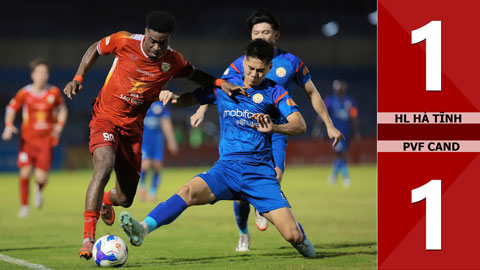 VIDEO bàn thắng HL Hà Tĩnh vs PVF-CAND: 1-1 (Vòng 6 V.League 2025/26)