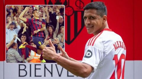Alexis Sanchez, người hùng El Clasico đe dọa khung thành Barca