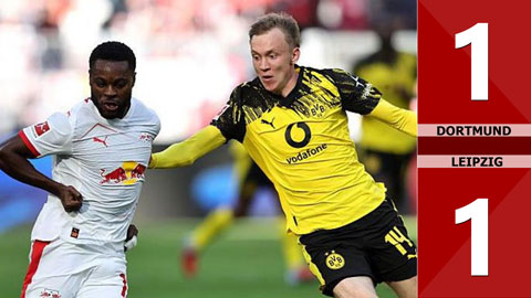 VIDEO bàn thắng Dortmund vs Leipzig: 1-1 (Vòng 6 Bundesliga 2025/26)