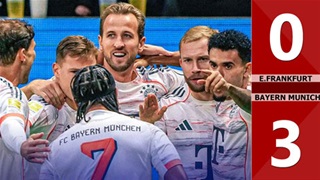 VIDEO bàn thắng E.Frankfurt vs Bayern Munich: 0-3 (Vòng 6 Bundesliga 2025/26)