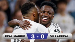 Kết quả Real Madrid 3-0 Villarreal: Chiến thắng nhờ Vinicius và Mbappe