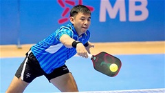 Vinh Hiển thua dễ Phúc Huỳnh chung kết pickleball châu Á