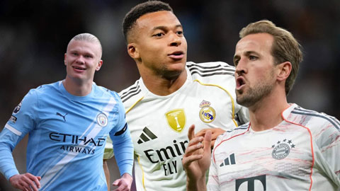 Erling Haaland công khai tuyên chiến với Harry Kane và Kylian Mbappe