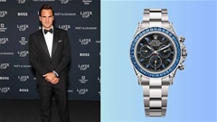 Roger Federer đeo chiếc Rolex hiếm nhất thế giới