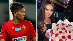 Mẹ thủ thành Kairat Almaty gây sốt vì qúa trẻ và gợi cảm