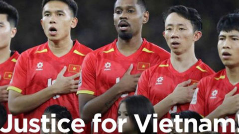 CĐV Indonesia đòi trả công bằng cho Việt Nam vụ Malaysia nhập tịch
