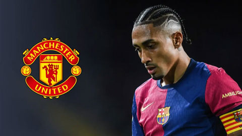 MU nhân cơ hội ve vãn Raphinha của Barca