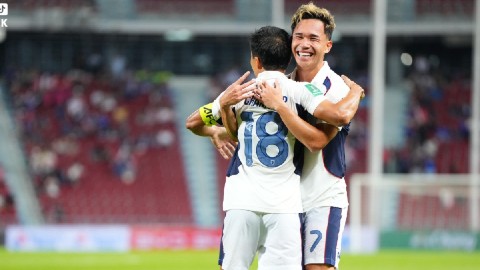 Thắng dễ Đài Bắc Trung Hoa, Thái Lan sống lại hy vọng dự VCK Asian Cup 2027