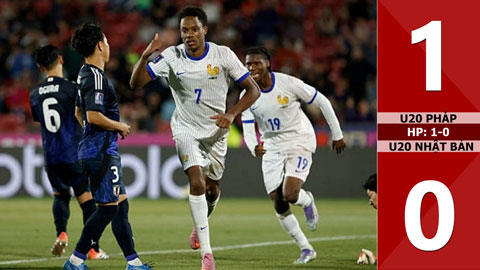 VIDEO U20 Pháp vs U20 Nhật Bản: 0-0, HP: 1-0 (Vòng 1/8 U20 World Cup 2025)