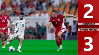 VIDEO Indonesia vs Saudi Arabia: 2-3 (Vòng loại World Cup 2026)