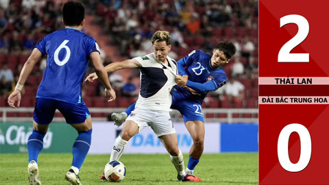 VIDEO bàn thắng Thái Lan vs Đài Loan: 2-0 (Vòng loại Asian Cup 2027)
