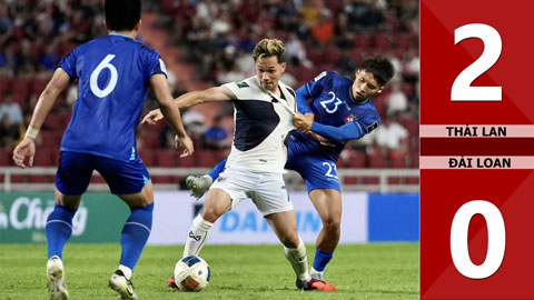 VIDEO bàn thắng Thái Lan vs Đài Loan: 2-0 (Vòng loại Asian Cup 2027)