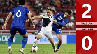 VIDEO bàn thắng Thái Lan vs Đài Loan: 2-0 (Vòng loại Asian Cup 2027)
